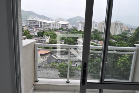 Varanda da Sala/Cozinha de apartamento para alugar com 2 quartos, 57m² em Todos Os Santos, Rio de Janeiro