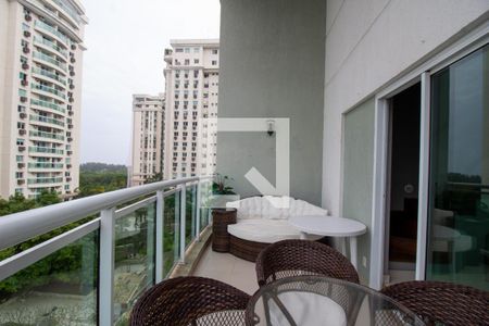 Varanda de apartamento à venda com 3 quartos, 122m² em Barra da Tijuca, Rio de Janeiro