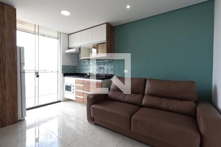 Sala/Cozinha de kitnet/studio para alugar com 1 quarto, 36m² em Vila Augusta, Guarulhos