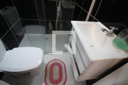 Banheiro de casa para alugar com 1 quarto, 40m² em Jardim Palmares (zona Sul), São Paulo