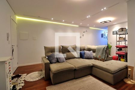 Sala de apartamento à venda com 2 quartos, 138m² em Vila Valparaiso, Santo André