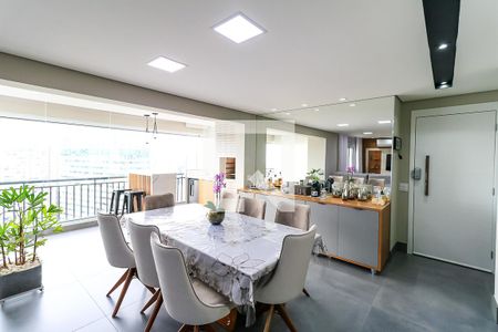 Sala de apartamento à venda com 3 quartos, 129m² em Jardim Caboré, São Paulo