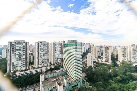 Vista da Varanda de apartamento à venda com 3 quartos, 129m² em Jardim Caboré, São Paulo