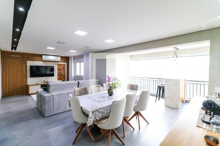 Sala de apartamento à venda com 3 quartos, 129m² em Jardim Caboré, São Paulo