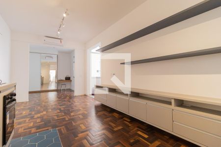 Sala/Cozinha de apartamento à venda com 1 quarto, 48m² em Copacabana, Rio de Janeiro