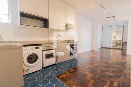 Sala/Cozinha de apartamento à venda com 1 quarto, 48m² em Copacabana, Rio de Janeiro