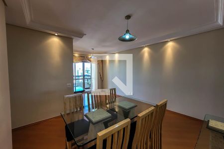 Sala de Estar/Jantar de apartamento para alugar com 3 quartos, 82m² em Vila Gumercindo, São Paulo