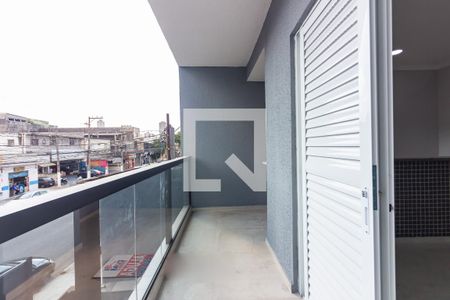 varanda de casa para alugar com 1 quarto, 28m² em Aliança, Osasco