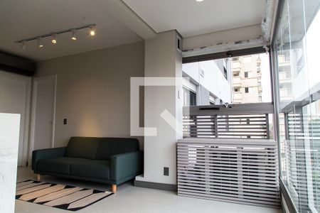 Varanda de apartamento para alugar com 1 quarto, 47m² em Vila Clementino, São Paulo