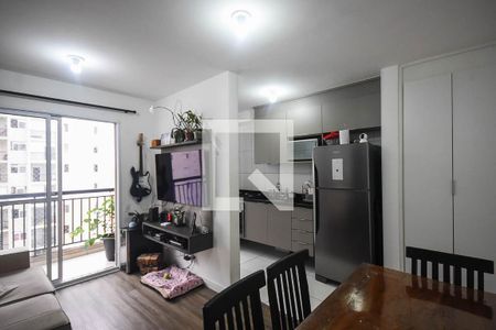 Sala de apartamento à venda com 2 quartos, 50m² em Vila Praia, São Paulo