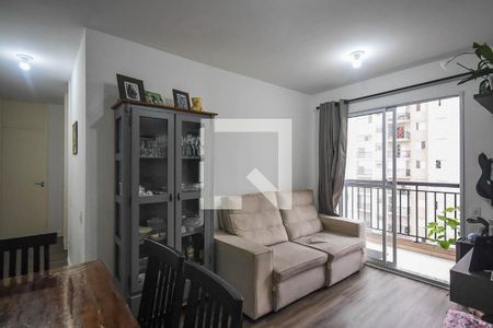 Sala de apartamento à venda com 2 quartos, 50m² em Vila Praia, São Paulo
