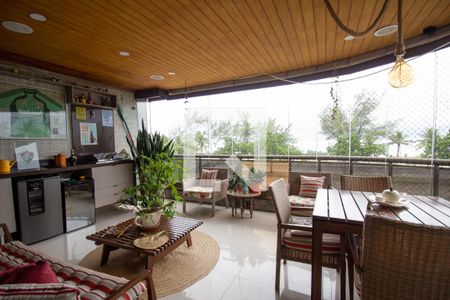 Varanda de apartamento à venda com 3 quartos, 189m² em Recreio dos Bandeirantes, Rio de Janeiro
