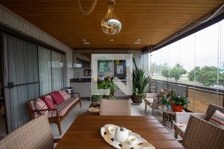 Varanda de apartamento à venda com 3 quartos, 189m² em Recreio dos Bandeirantes, Rio de Janeiro