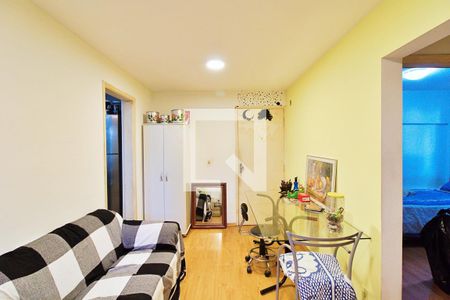 Sala de apartamento à venda com 2 quartos, 48m² em Paraisópolis, São Paulo