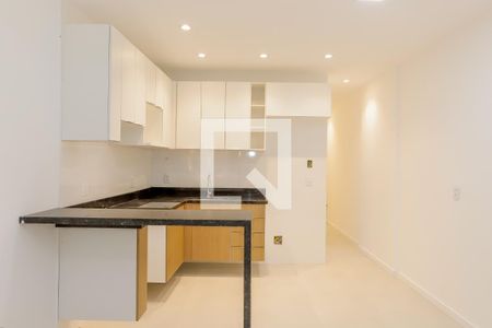 Sala / Cozinha de apartamento para alugar com 2 quartos, 55m² em Copacabana, Rio de Janeiro