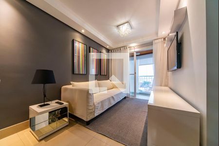 Sala de apartamento à venda com 3 quartos, 65m² em Parque Bandeirante, Santo André