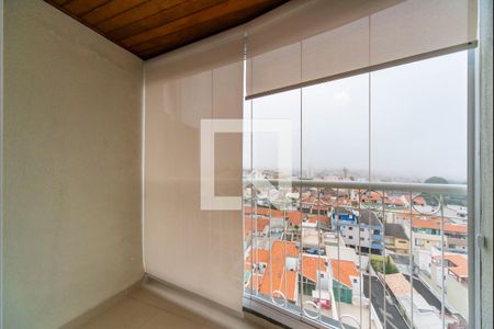 Varanda da Sala de apartamento à venda com 3 quartos, 65m² em Parque Bandeirante, Santo André