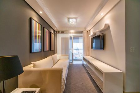 Sala de apartamento à venda com 3 quartos, 65m² em Parque Bandeirante, Santo André