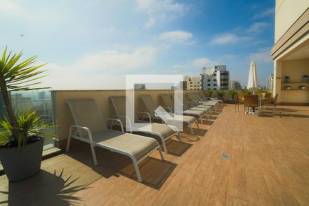 Apartamento para alugar com 36m², 1 quarto e 1 vaga Apartamento para alugar com 36m², 1 quarto e 1 vagaPiscina