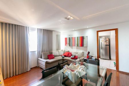Sala de apartamento à venda com 4 quartos, 166m² em Buritis, Belo Horizonte