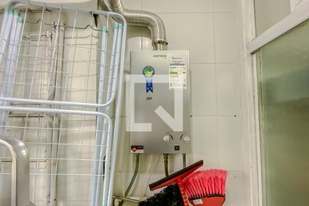 Apartamento à venda com 56m², 2 quartos e 1 vaga Apartamento à venda com 56m², 2 quartos e 1 vagaDetalhe Lavanderia