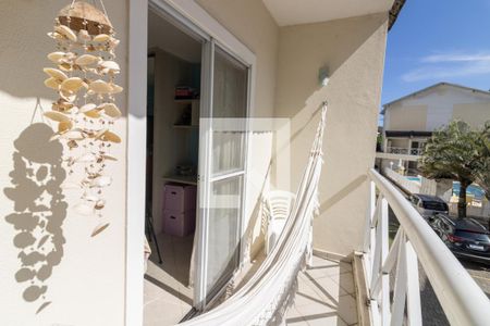 Casa de condomínio à venda com 110m², 3 quartos e 1 vagaSuíte 1 - Varanda