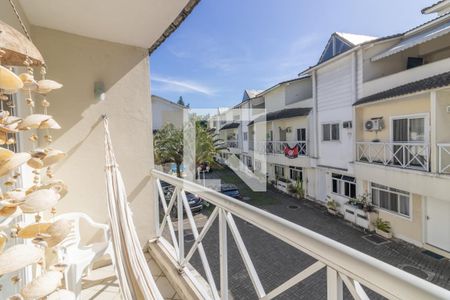 Suíte 1 - Varanda de casa de condomínio à venda com 3 quartos, 110m² em Vargem Pequena, Rio de Janeiro