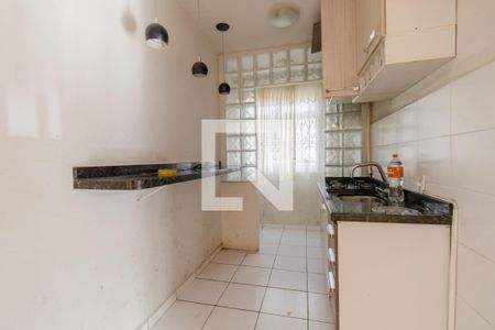 Cozinha e Área de Serviço de apartamento à venda com 2 quartos, 44m² em Campo de Santana, Curitiba