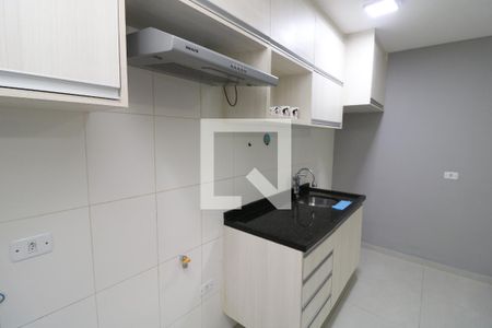Cozinha de apartamento para alugar com 1 quarto, 37m² em Chácara Mafalda, São Paulo