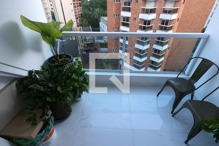Varanda da Sala de apartamento à venda com 2 quartos, 64m² em Jardim Ampliação, São Paulo
