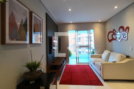 Sala de apartamento à venda com 2 quartos, 64m² em Jardim Ampliação, São Paulo