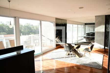 sala de casa de condomínio para alugar com 3 quartos, 360m² em Lajeado, Cotia