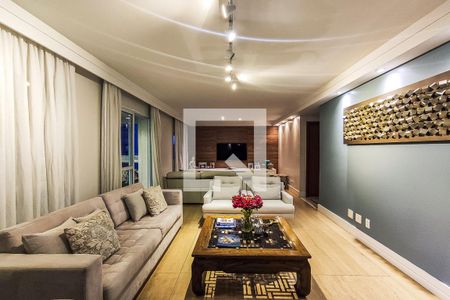 Sala de apartamento para alugar com 4 quartos, 205m² em Jardim Fonte do Morumbi, São Paulo