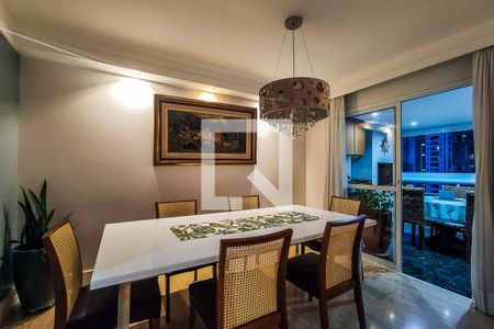 Sala de Jantar de apartamento para alugar com 4 quartos, 205m² em Jardim Fonte do Morumbi, São Paulo