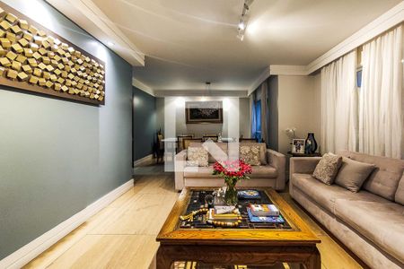 Sala de apartamento para alugar com 4 quartos, 205m² em Jardim Fonte do Morumbi, São Paulo