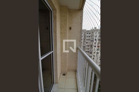 Sala Varanda de apartamento para alugar com 2 quartos, 52m² em Engenho de Dentro, Rio de Janeiro