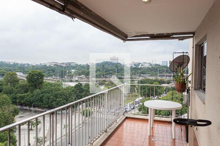 Varanda da Sala de apartamento à venda com 2 quartos, 74m² em Maracanã, Rio de Janeiro