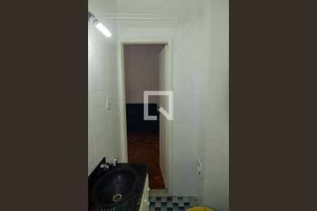 Banheiro de kitnet/studio à venda com 1 quarto, 22m² em Copacabana, Rio de Janeiro