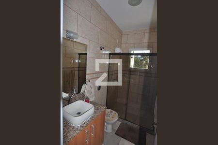 Casa de condomínio à venda com 173m², 3 quartos e 1 vagaBanheiro Corredor