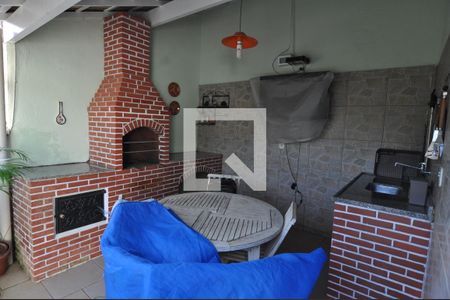 Quintal e Churrasqueira de casa de condomínio à venda com 3 quartos, 173m² em Jacarepaguá, Rio de Janeiro