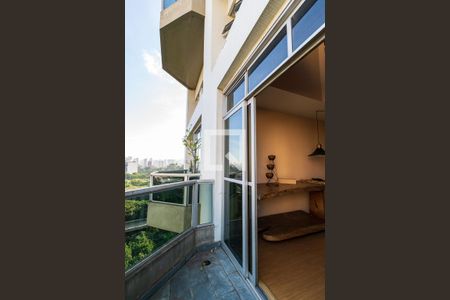 Varanda de apartamento para alugar com 1 quarto, 46m² em Vila Clementino, São Paulo