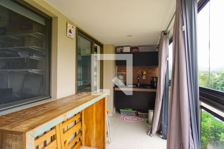 Varanda da Sala de apartamento para alugar com 4 quartos, 169m² em Recreio dos Bandeirantes, Rio de Janeiro