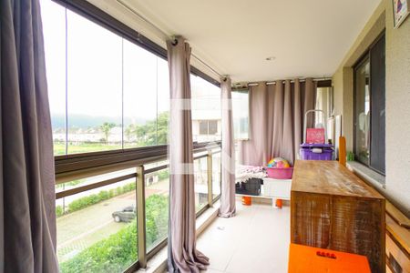 Varanda da Sala de apartamento para alugar com 4 quartos, 169m² em Recreio dos Bandeirantes, Rio de Janeiro