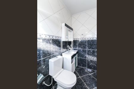 Banheiro de kitnet/studio à venda com 1 quarto, 32m² em Vila Ipiranga, Porto Alegre