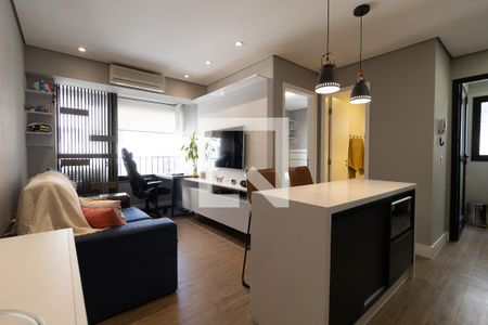 Sala de apartamento à venda com 1 quarto, 38m² em Bela Vista, São Paulo