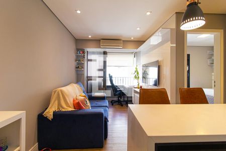 Sala de apartamento à venda com 1 quarto, 38m² em Bela Vista, São Paulo