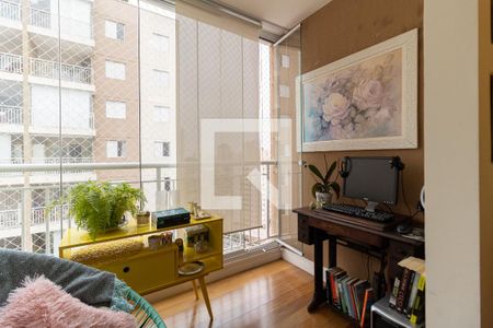 Varanda da Sala de apartamento à venda com 2 quartos, 50m² em Vila das Merces, São Paulo