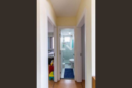 Corredor dos Quartos e Banheiro de apartamento para alugar com 2 quartos, 50m² em Da Graça, Cotia