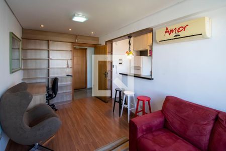 Sala de Estar de apartamento para alugar com 1 quarto, 38m² em Cristal, Porto Alegre