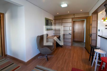 Sala de Estar de apartamento para alugar com 1 quarto, 38m² em Cristal, Porto Alegre